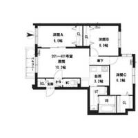 グランメールS34の間取り