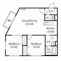 物件の間取り画像