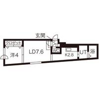 モンターニュボヌール105の間取り