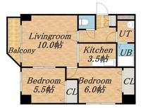物件の間取り画像