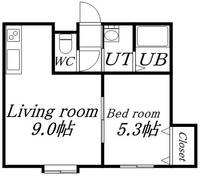 パラサントノール202の間取り