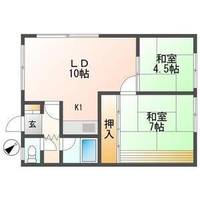 第二シャトー武田201の間取り