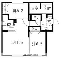 物件の間取り画像