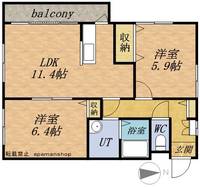 グランシャリオの間取り