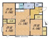 物件の間取り画像