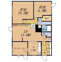 物件の間取り画像