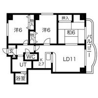 物件の間取り画像