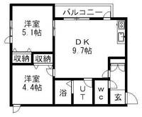物件の間取り画像