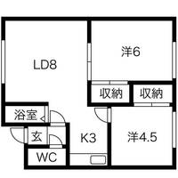 物件の間取り画像