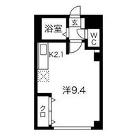 ロイヤルリバーハイツ203の間取り
