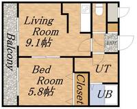 物件の間取り画像