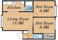 ソシアルトミイNO.163の間取り