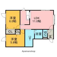 マーンハイムK102の間取り