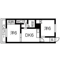 藤井コーポ23303の間取り