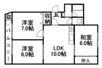 物件の間取り画像