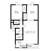 プラトウ202の間取り