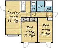 物件の間取り画像