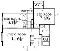物件の間取り画像