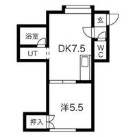 グリーンヒルハイツ102の間取り