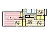 物件の間取り画像