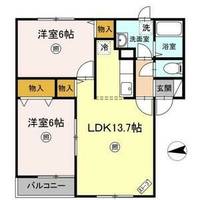 エスタシオン Cの間取り