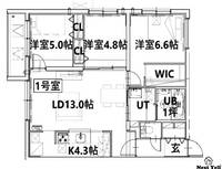 物件の間取り画像