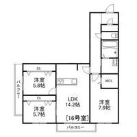 物件の間取り画像