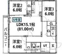 物件の間取り画像