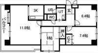 物件の間取り画像
