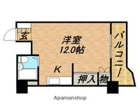 リラハイツ大通の間取り