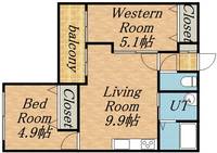物件の間取り画像