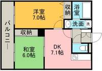 物件の間取り画像