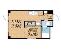 モア南6条00106の間取り