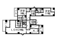 物件の間取り画像