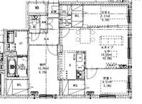 ヴィレッジ表参道201号室の間取り