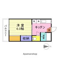 宮城県仙台市宮城野区福室3丁目の賃貸アパートの間取り