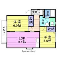 物件の間取り画像