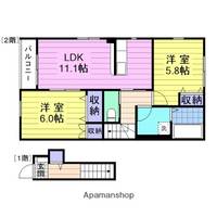 物件の間取り画像