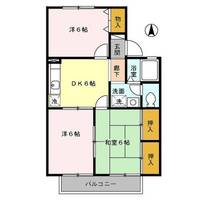 クレール若林の間取り
