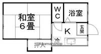 第2畠山アパート203の間取り