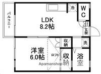 レオパレス大野田第4202の間取り