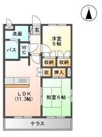 サンコートの間取り