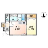 ライジングスター A棟の間取り