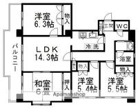 物件の間取り画像