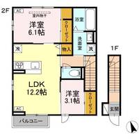 DーROOM富沢西2丁目の間取り