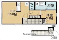 シャルム旭ケ丘イースト201の間取り