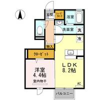 DーROOMラルーチェの間取り