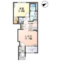 ルミエールⅡ102の間取り