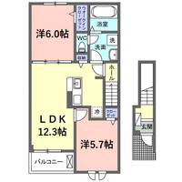 物件の間取り画像