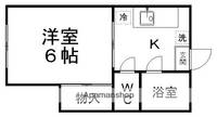 宮城県仙台市青葉区上杉5丁目の賃貸マンションの間取り